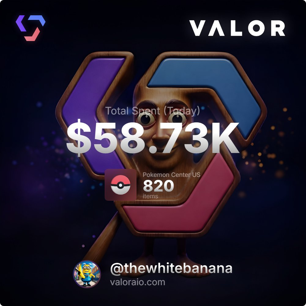 Valor community checkout proof